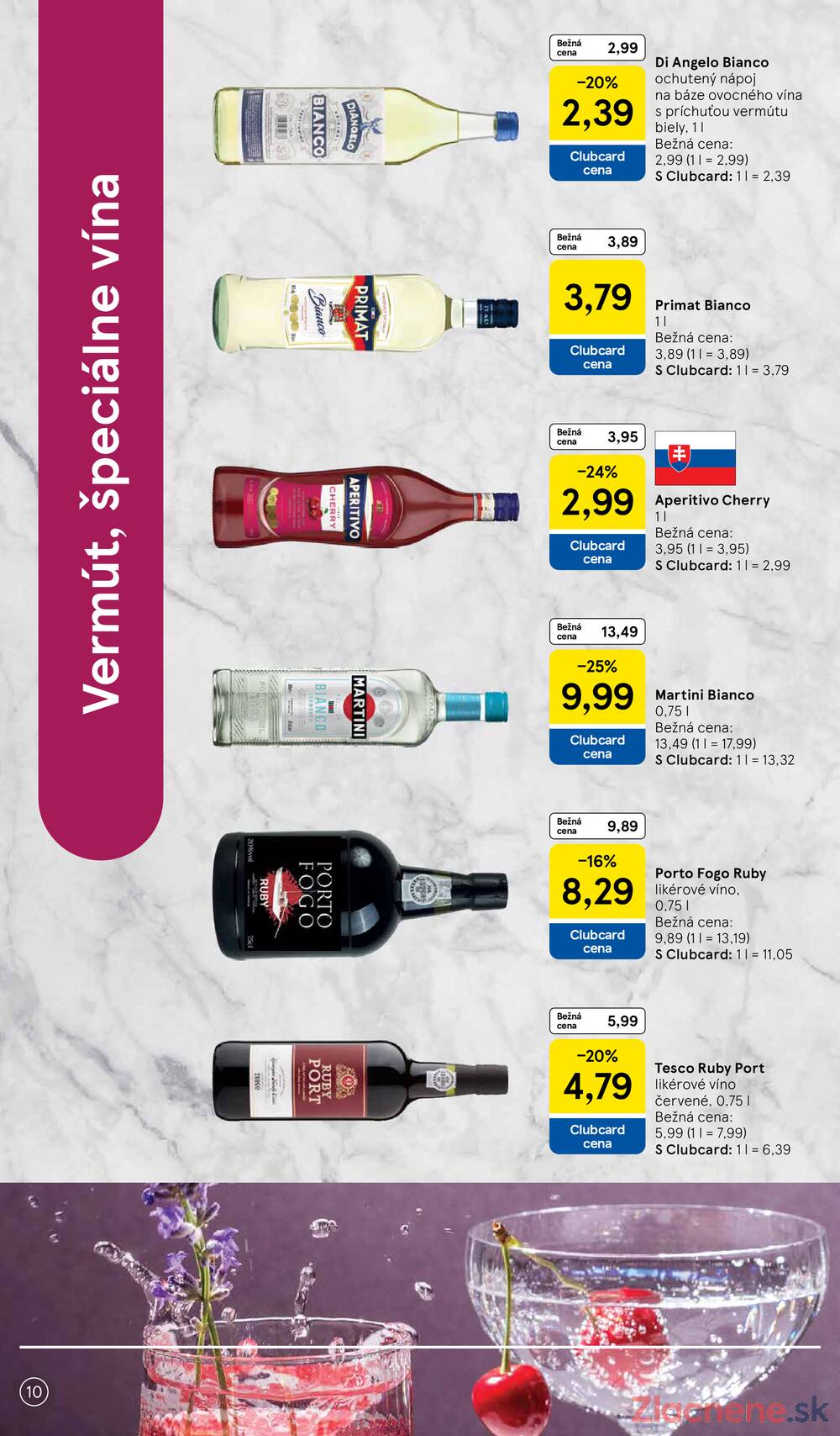 Tesco hypermarkety katalog Víno