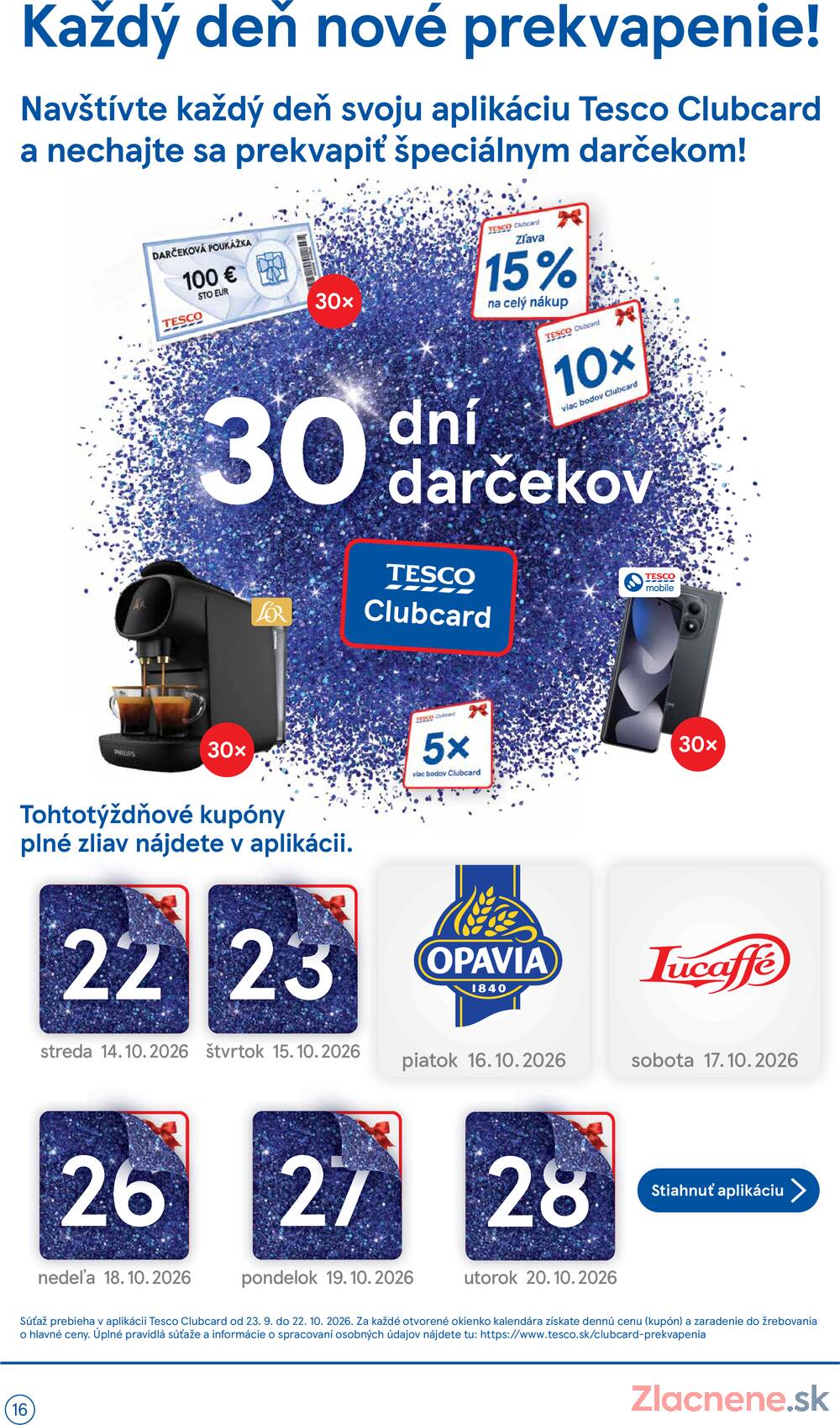 Leták Tesco - Tesco hypermarkety 14.10. - 20.10. - strana 16