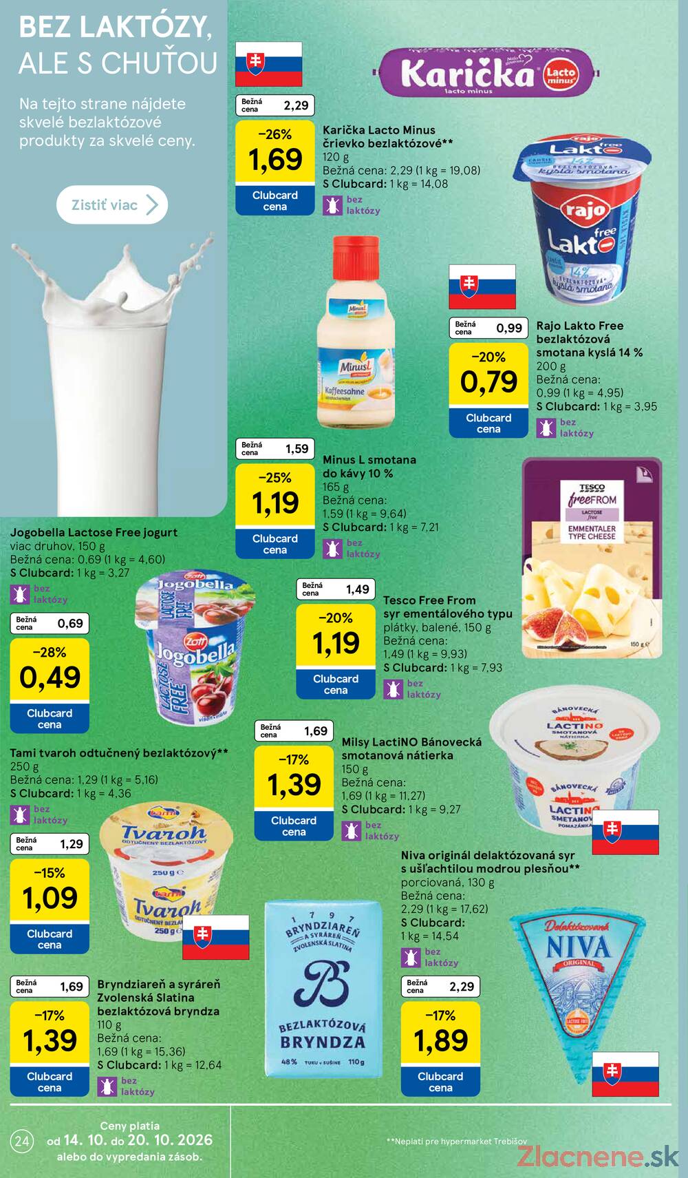Leták Tesco - Tesco hypermarkety 14.10. - 20.10. - strana 24 Leták Tesco - Tesco hypermarkety 14.10. - 20.10. - strana 24