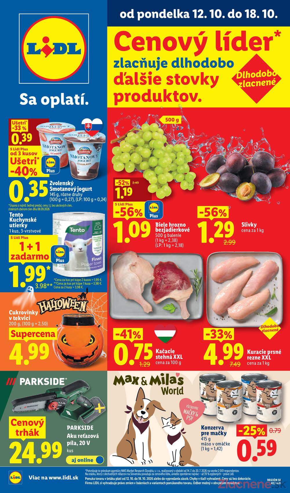 Lidl 12.10. - 18.10.
