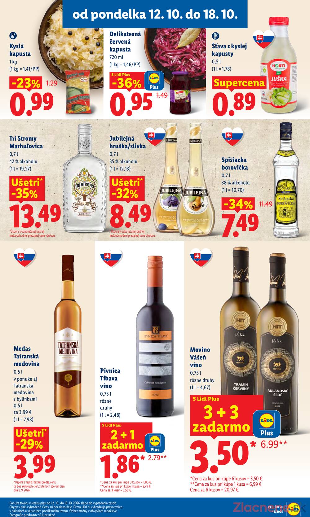 Lidl 12.10. - 18.10.