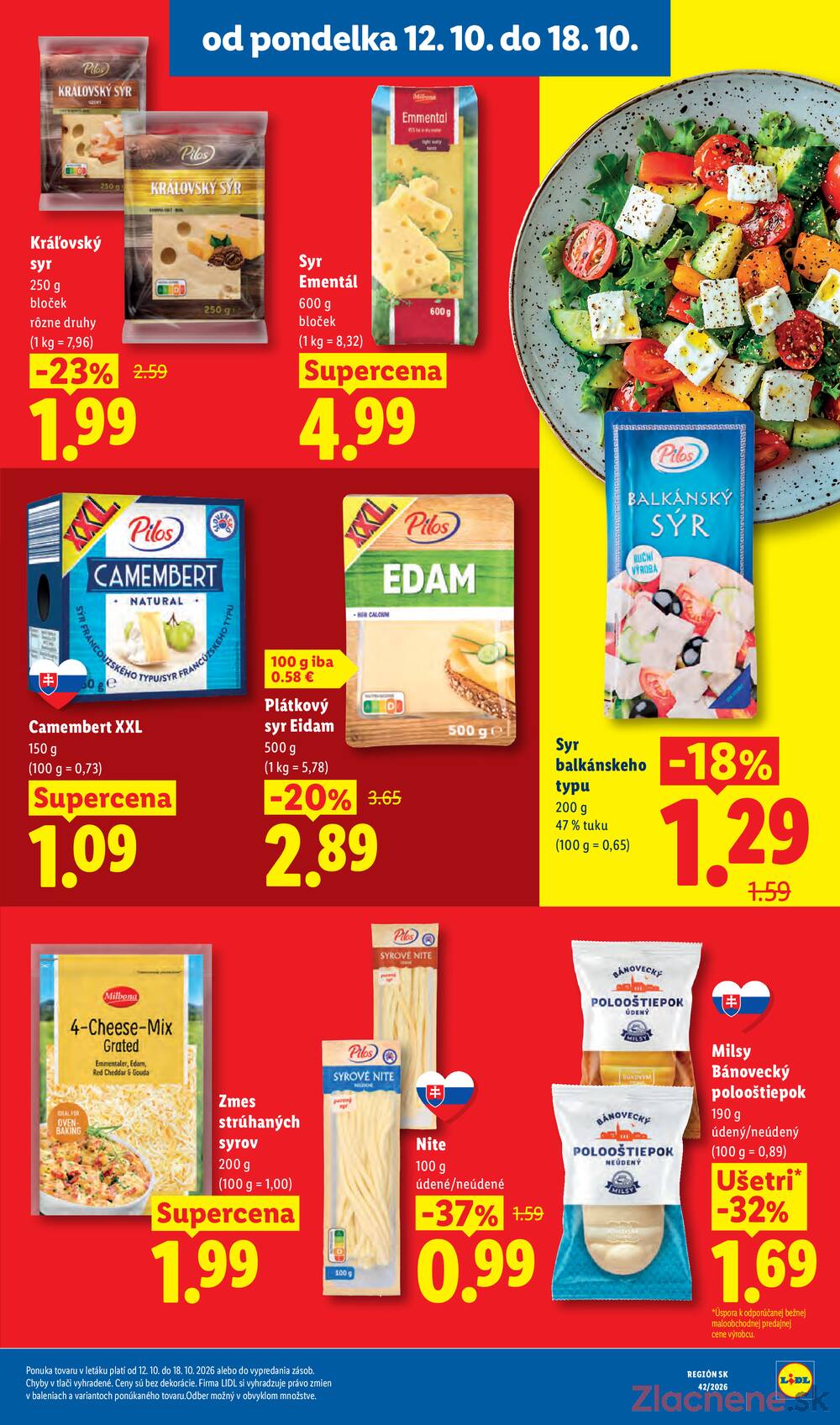Lidl 12.10. - 18.10.
