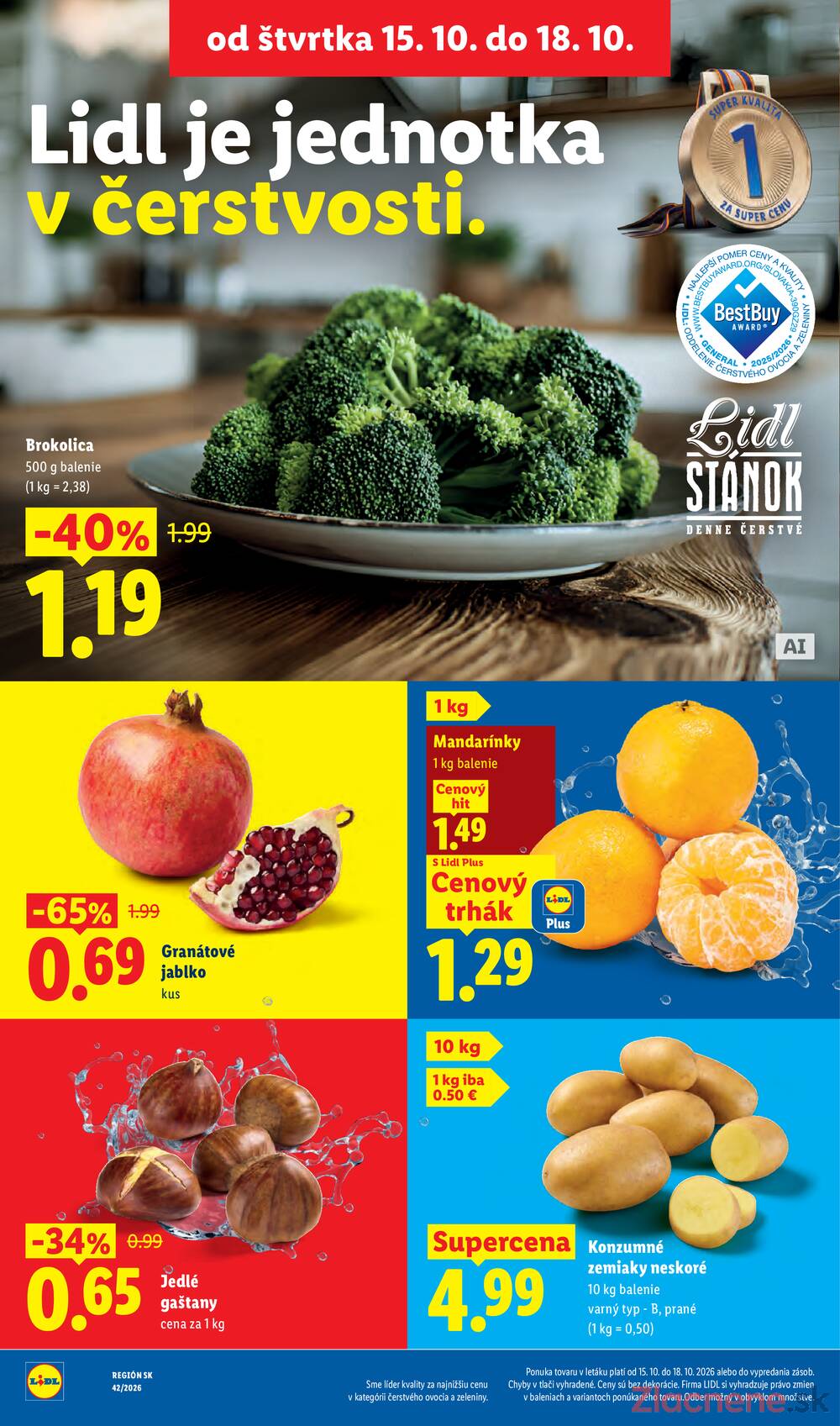 Lidl 12.10. - 18.10.