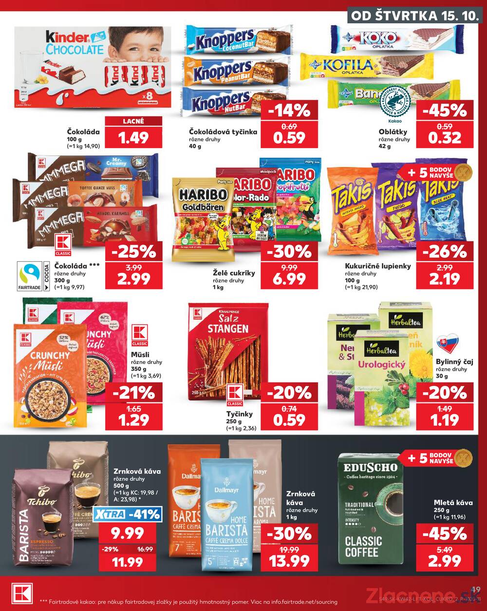 Leták Kaufland - Kaufland 15.10. - 21.10. - Kaufland Detva - strana 49 Leták Kaufland - Kaufland 15.10. - 21.10. - Kaufland Detva - strana 49