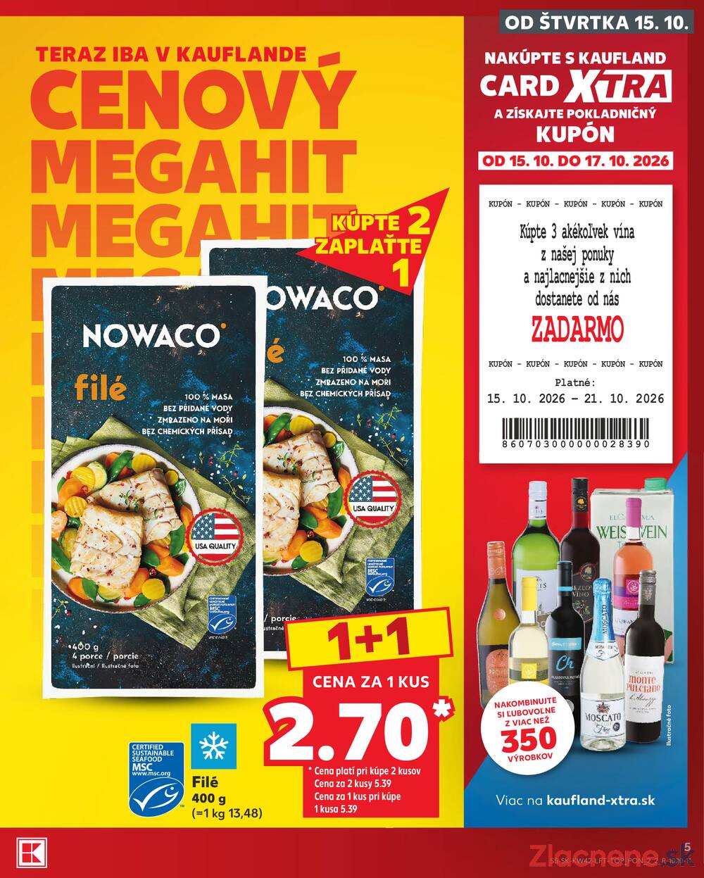 Leták Kaufland - Kaufland 15.10. - 21.10. - Kaufland Bytča - strana 5 Leták Kaufland - Kaufland 15.10. - 21.10. - Kaufland Bytča - strana 5