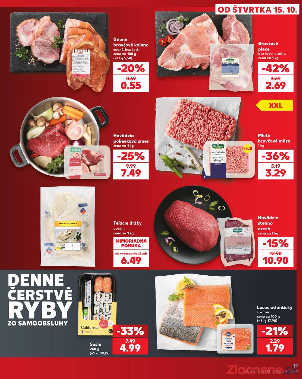 Leták Kaufland - Kaufland 15.10. - 21.10. - Kaufland Dubnica nad Váhom - strana 17 Leták Kaufland - Kaufland 15.10. - 21.10. - Kaufland Dubnica nad Váhom - strana 17