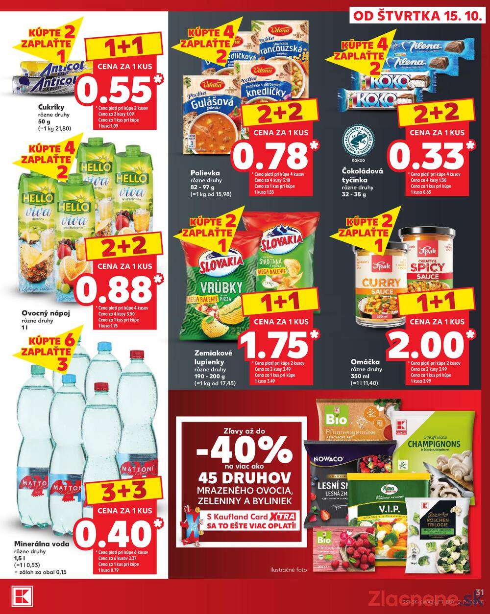Kaufland 15.10. - 21.10. - Kaufland Bardejov