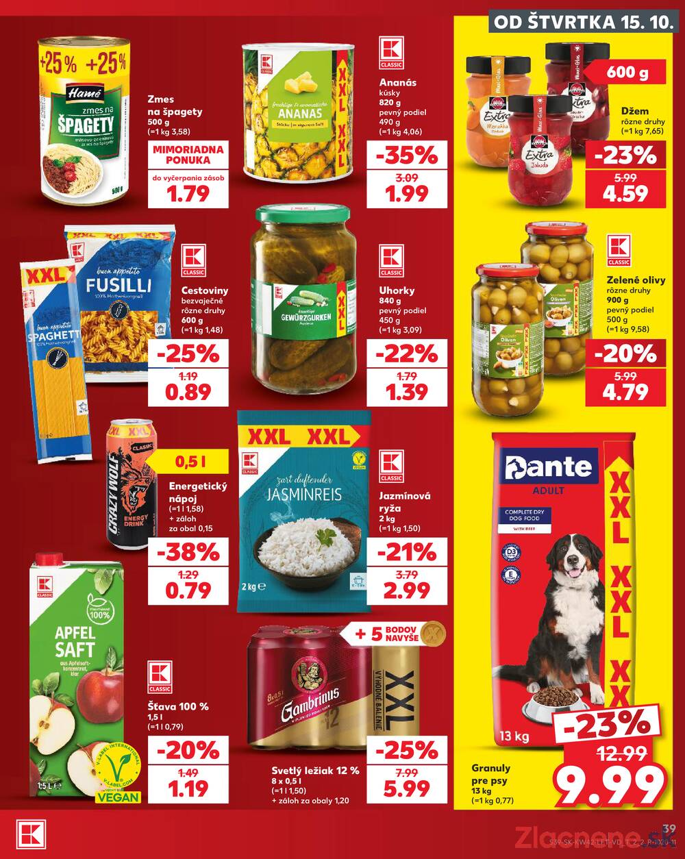 Kaufland 15.10. - 21.10. - Kaufland Bardejov