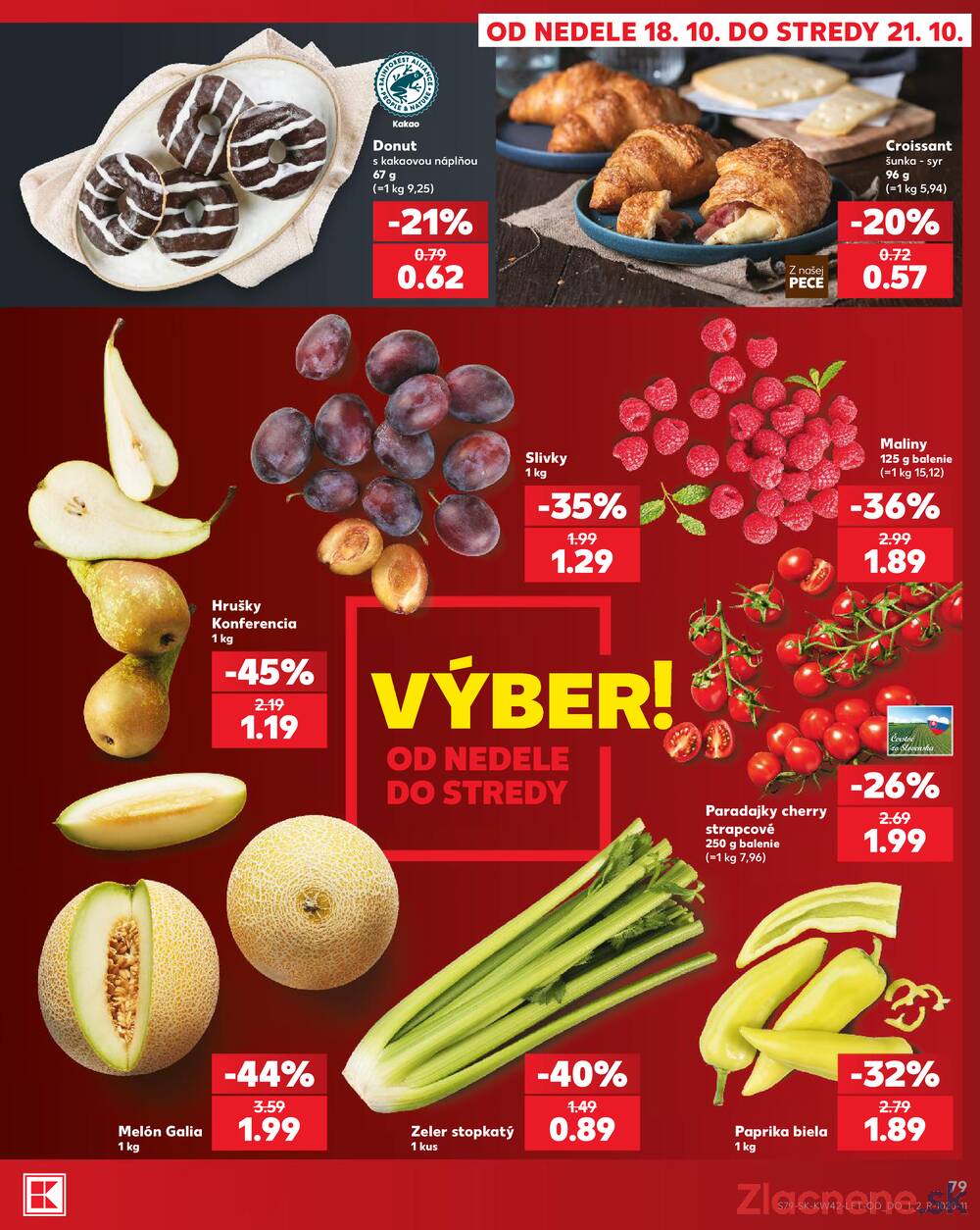 Kaufland 15.10. - 21.10. - Kaufland Trebišov