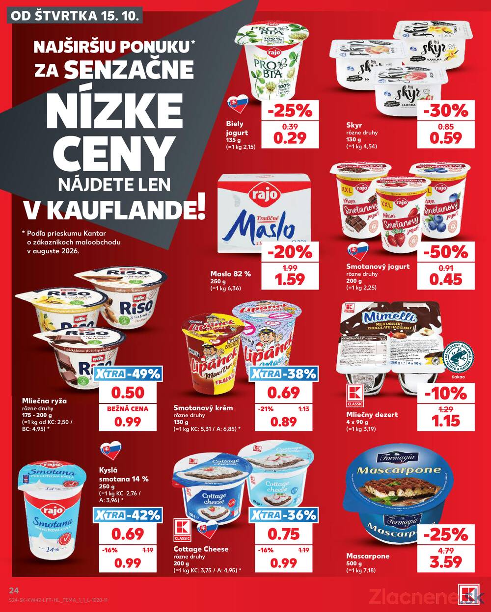 Kaufland 15.10. - 21.10. - Kaufland Dolný Kubín