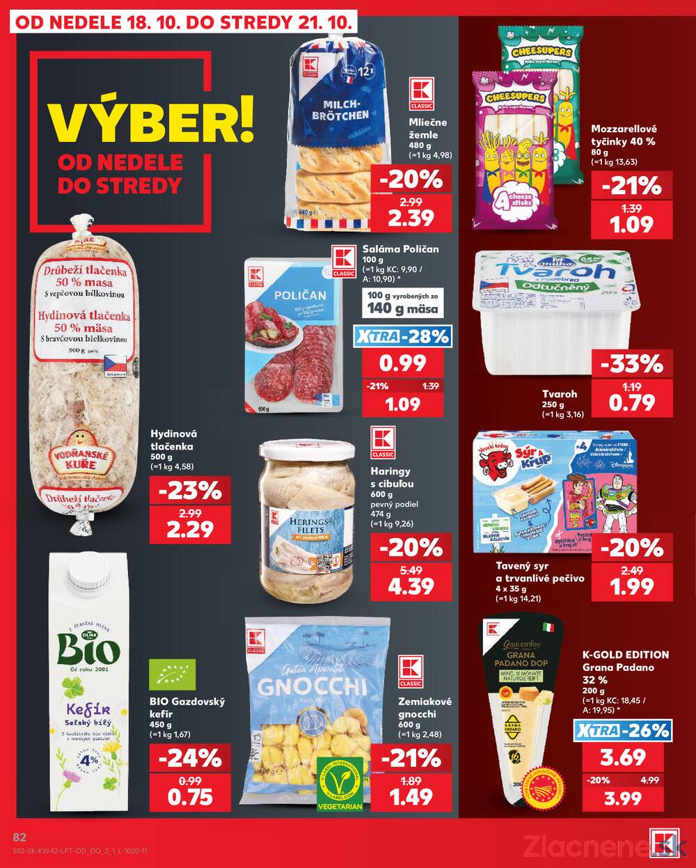 Leták Kaufland - Kaufland 15.10. - 21.10. - Kaufland Dolný Kubín - strana 82 Leták Kaufland - Kaufland 15.10. - 21.10. - Kaufland Dolný Kubín - strana 82