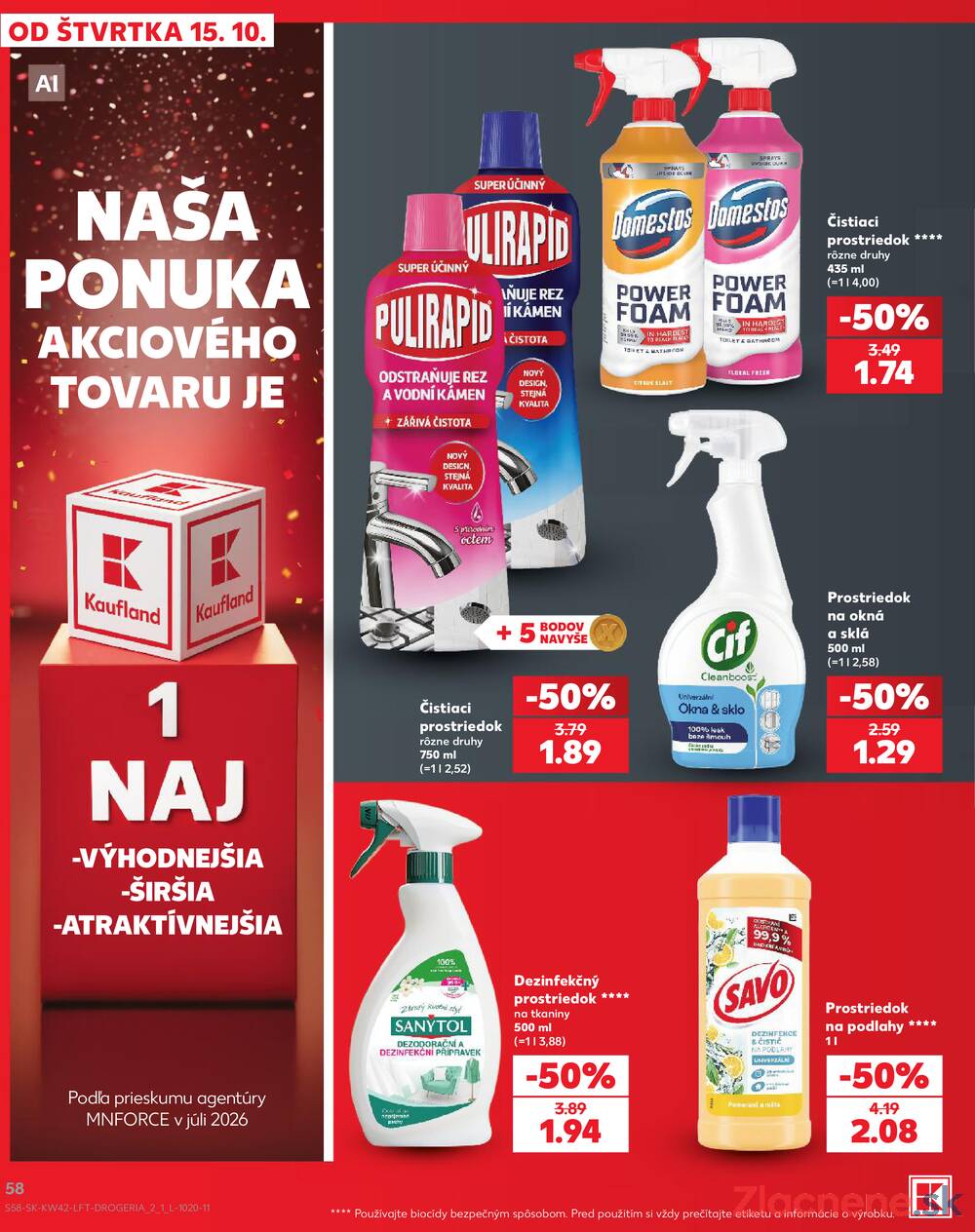 Kaufland 15.10. - 21.10. - Kaufland Bratislava - Rača