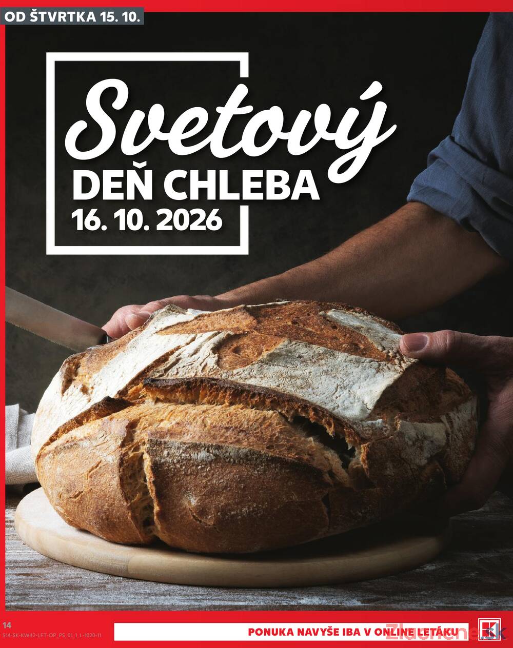 Leták Kaufland - Kaufland 15.10. - 21.10. - Kaufland Bratislava Danubia – Panónska cesta - strana 14