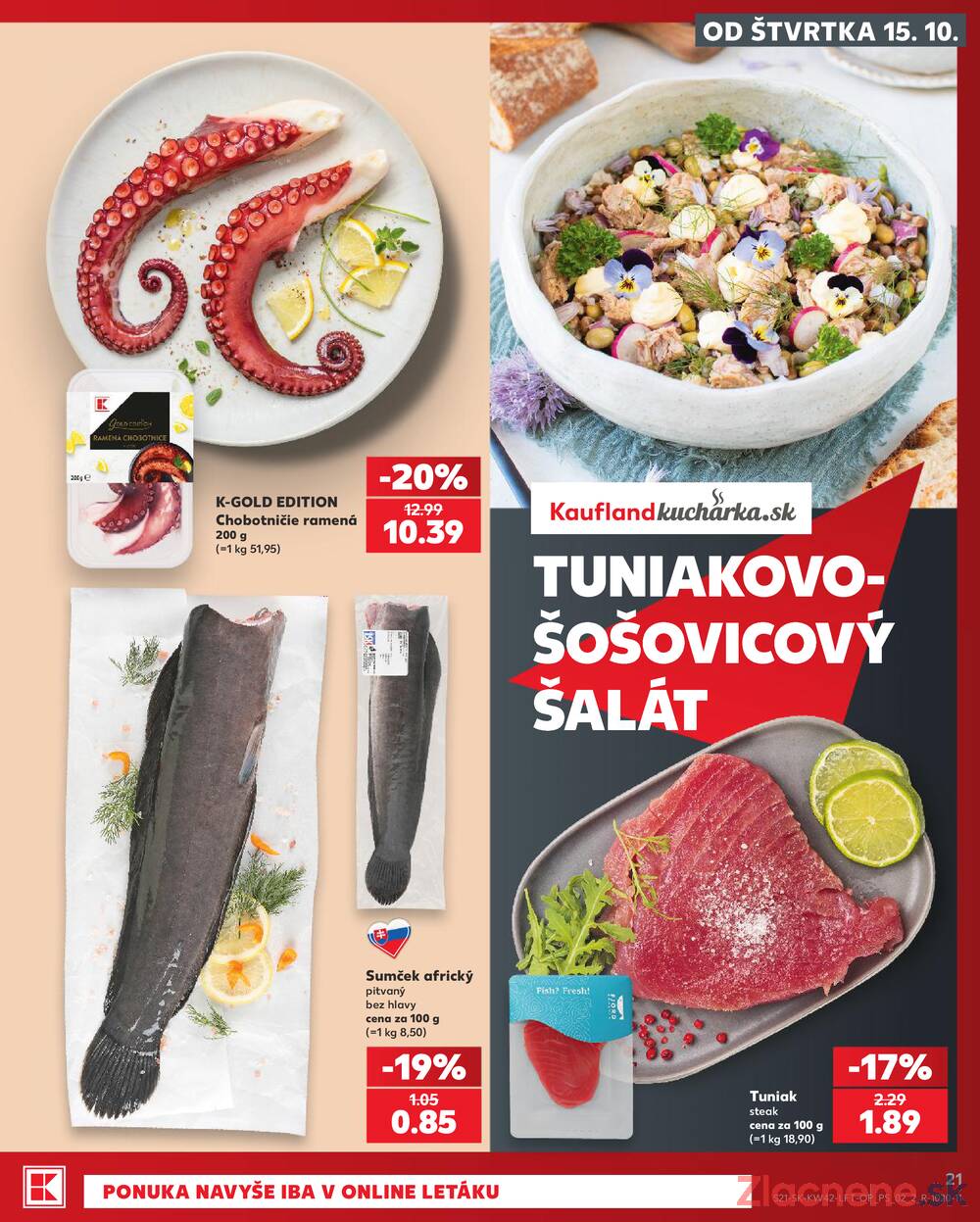 Kaufland 15.10. - 21.10. - Kaufland Nitra - Čermáň