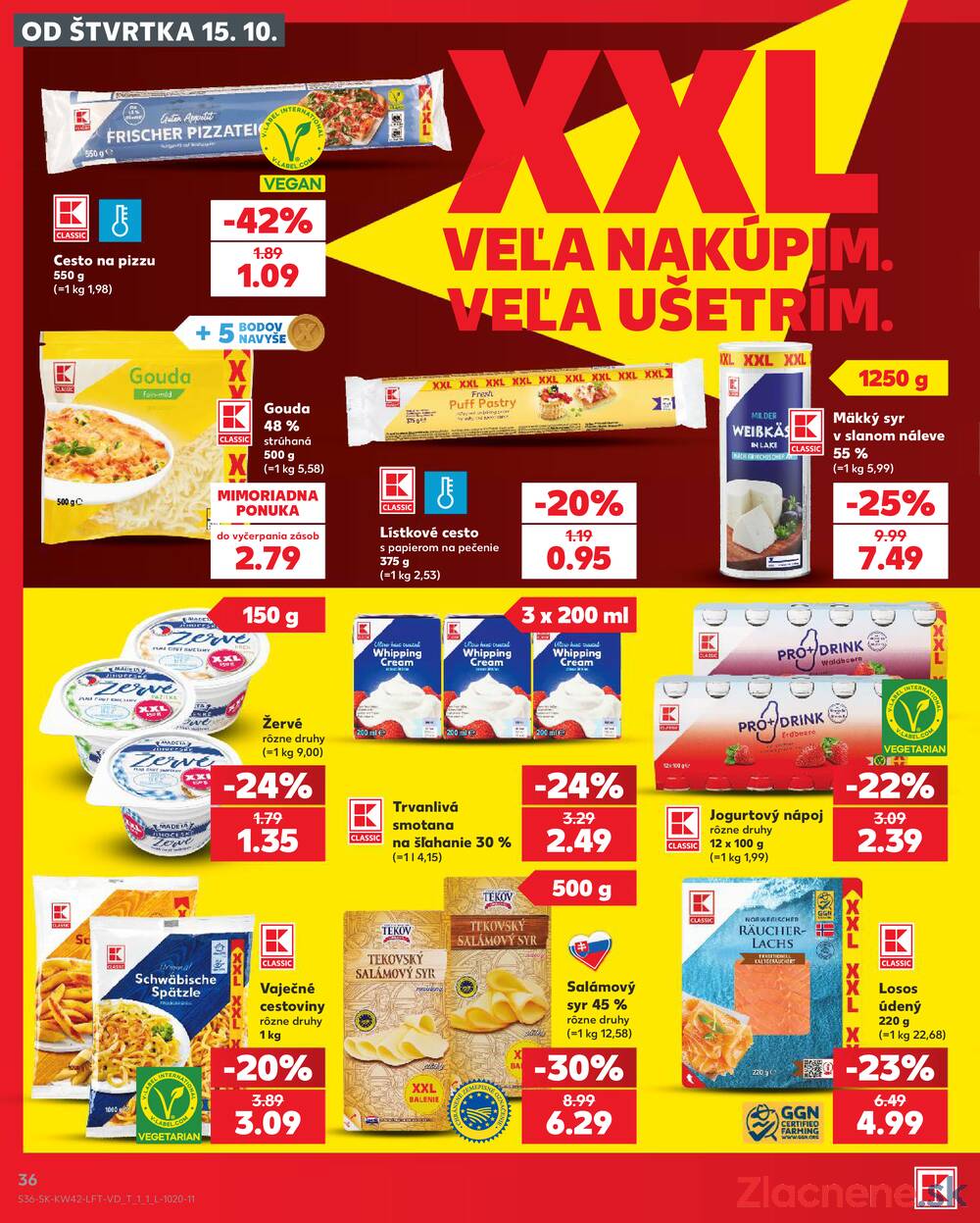 Kaufland 15.10. - 21.10. - Kaufland Trnava - Juh - Bratislavská