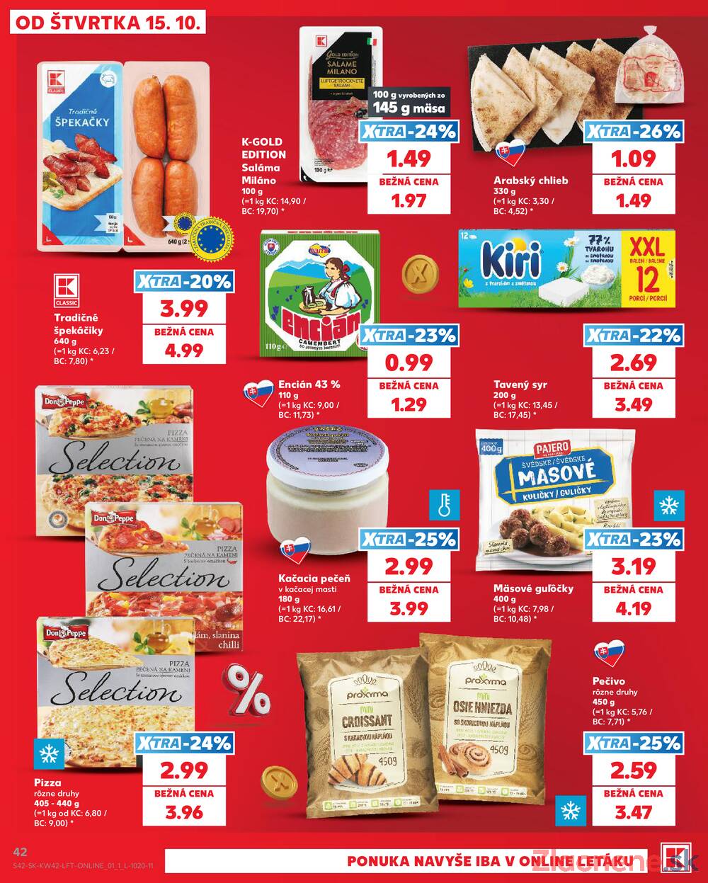 Kaufland 15.10. - 21.10. - Kaufland Trnava - Nová ul.