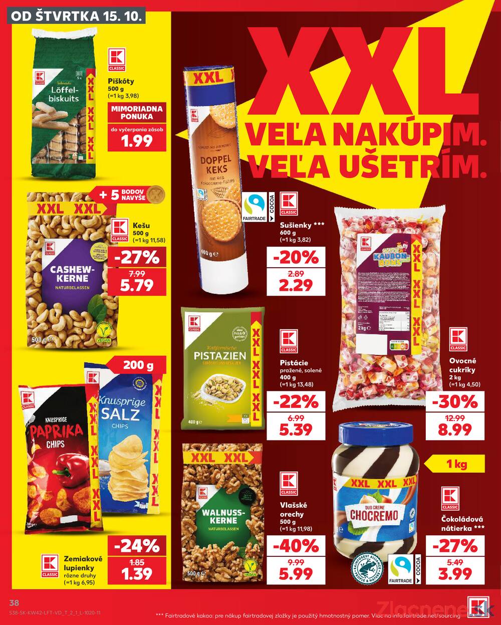 Leták Kaufland - Kaufland 15.10. - 21.10. - Kaufland Topoľčany - strana 38 Leták Kaufland - Kaufland 15.10. - 21.10. - Kaufland Topoľčany - strana 38