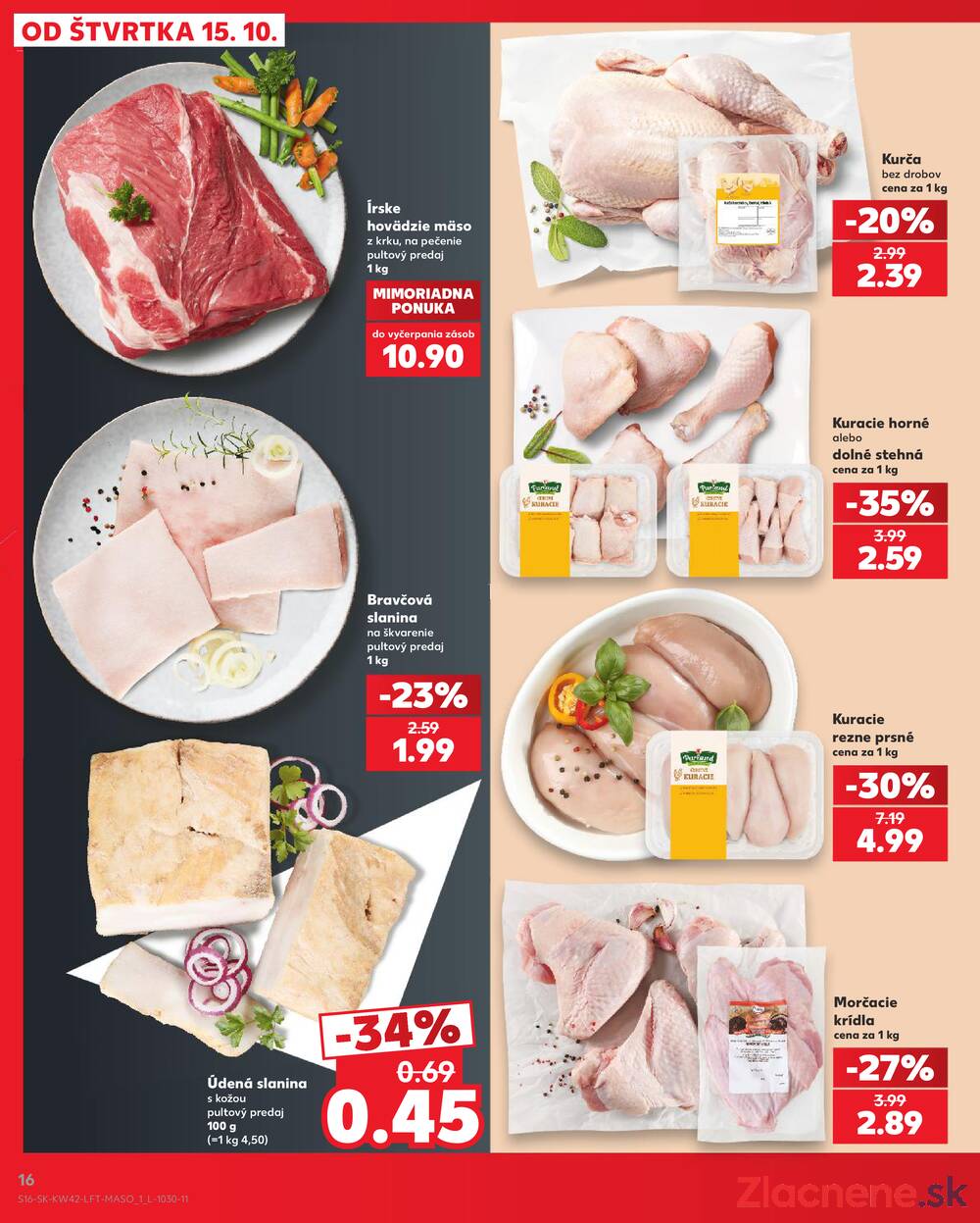 Kaufland 15.10. - 21.10. - Kaufland Topoľčany-Krušovce