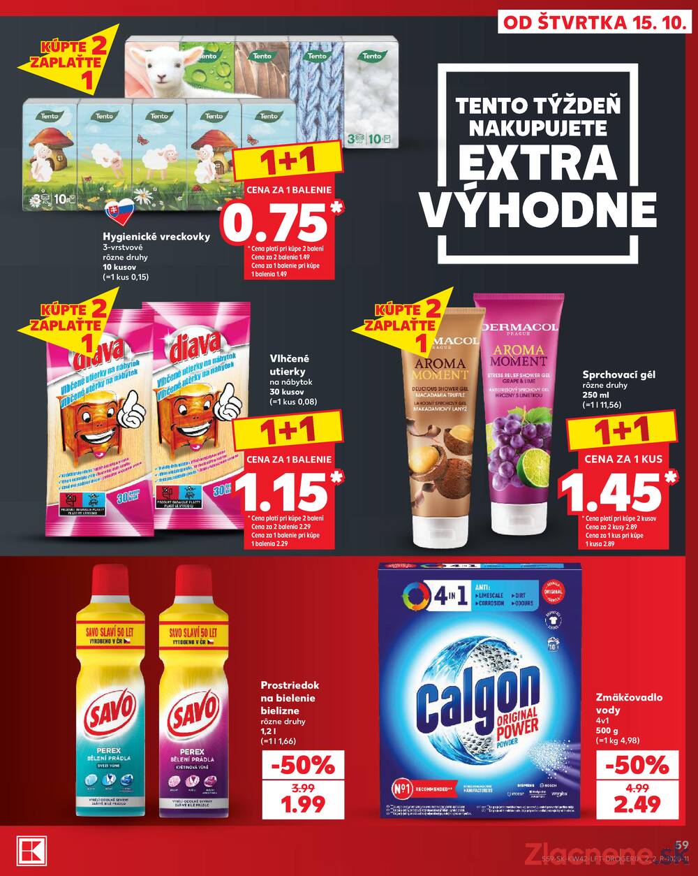 Kaufland 15.10. - 21.10. - Kaufland Topoľčany-Krušovce