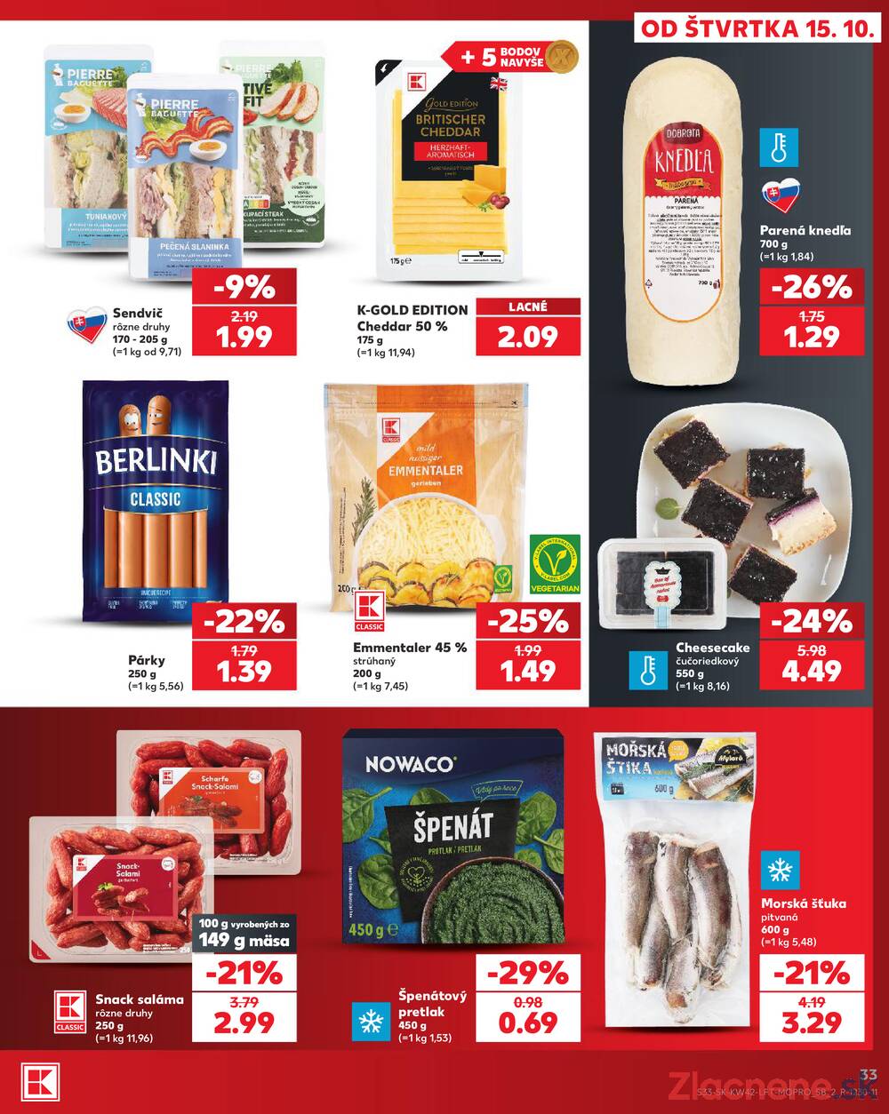 Kaufland 15.10. - 21.10. - Kaufland Liptovský Mikuláš
