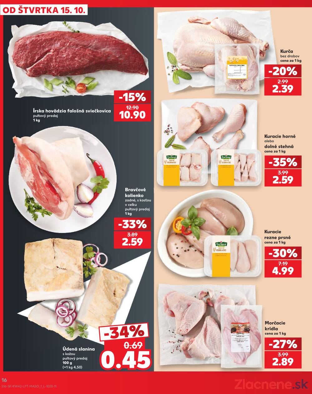 Kaufland 15.10. - 21.10. - Kaufland Martin-Podhaj