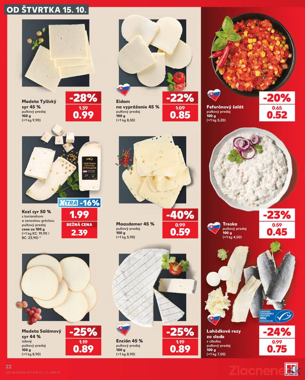 Leták Kaufland - Kaufland 15.10. - 21.10. - Kaufland Košice - OC Galéria - strana 22 Leták Kaufland - Kaufland 15.10. - 21.10. - Kaufland Košice - OC Galéria - strana 22