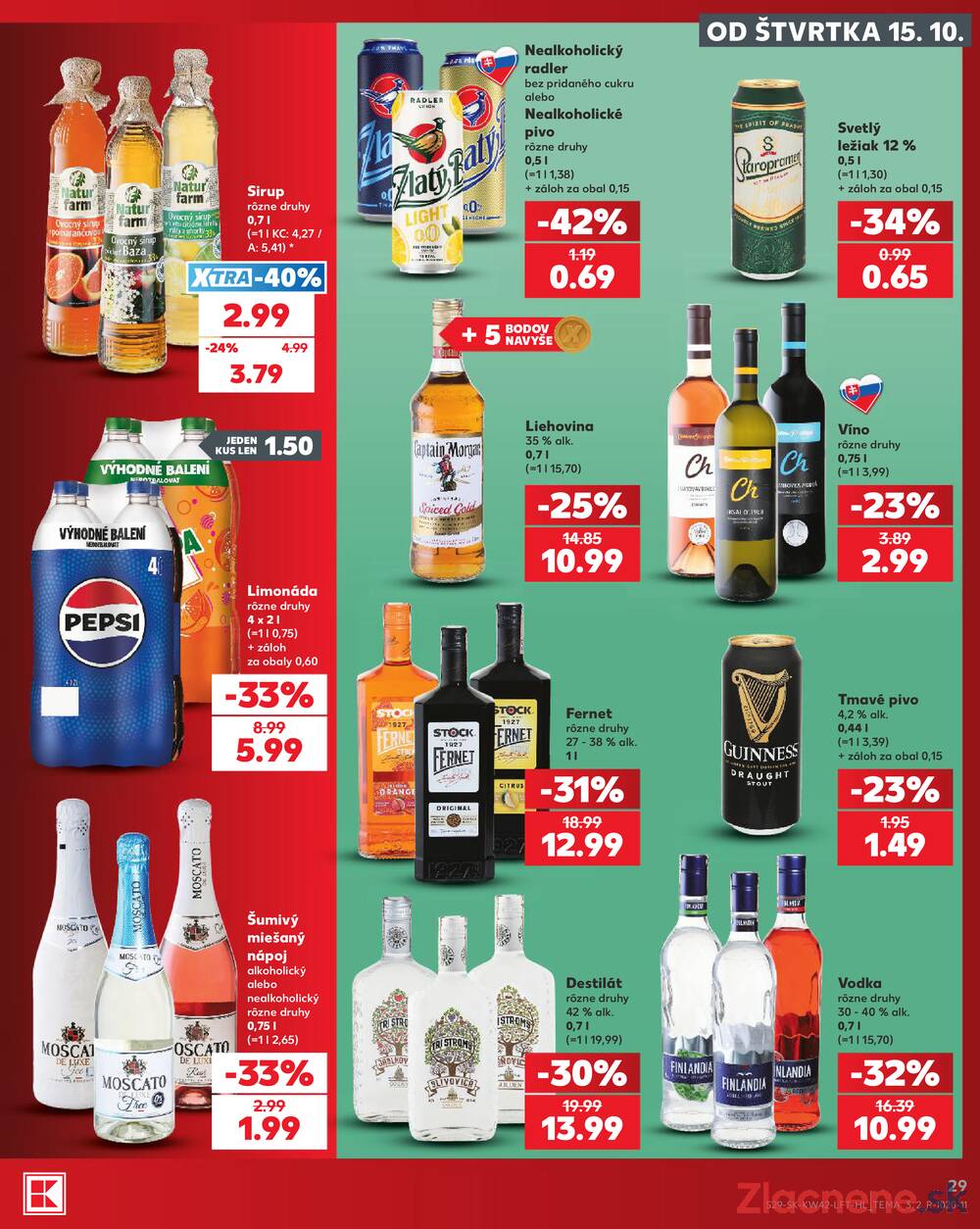 Kaufland 15.10. - 21.10. - Kaufland Skalica - Mallého