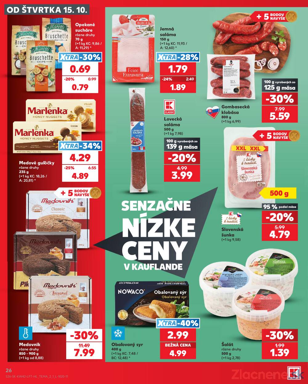 Kaufland 15.10. - 21.10. - Kaufland Považská Bystrica - Centrum