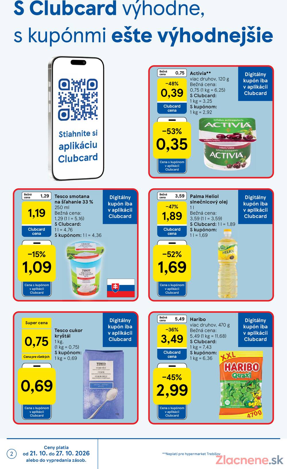 Tesco hypermarkety 21.10. - 27.10.