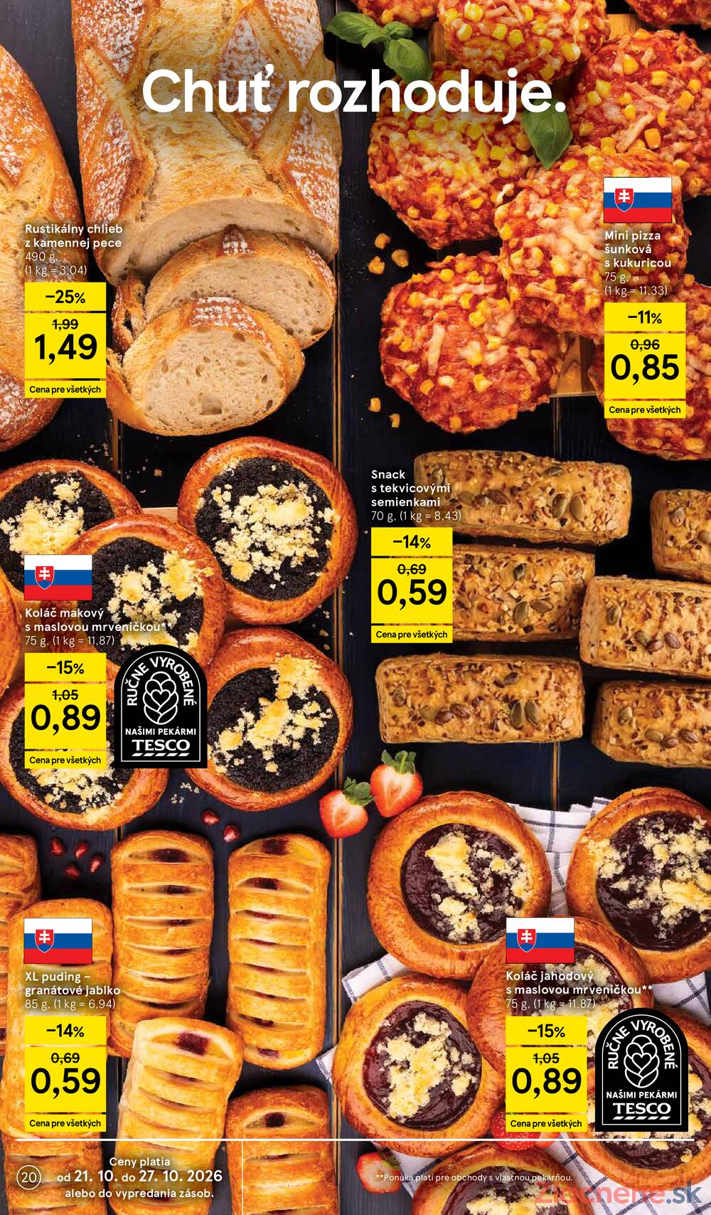 Tesco hypermarkety 21.10. - 27.10.