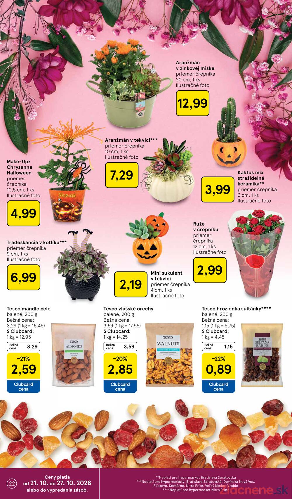 Tesco hypermarkety 21.10. - 27.10.