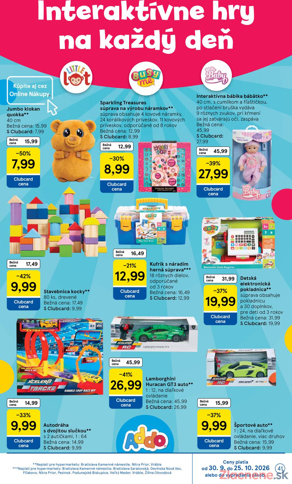 Tesco hypermarkety 21.10. - 27.10.