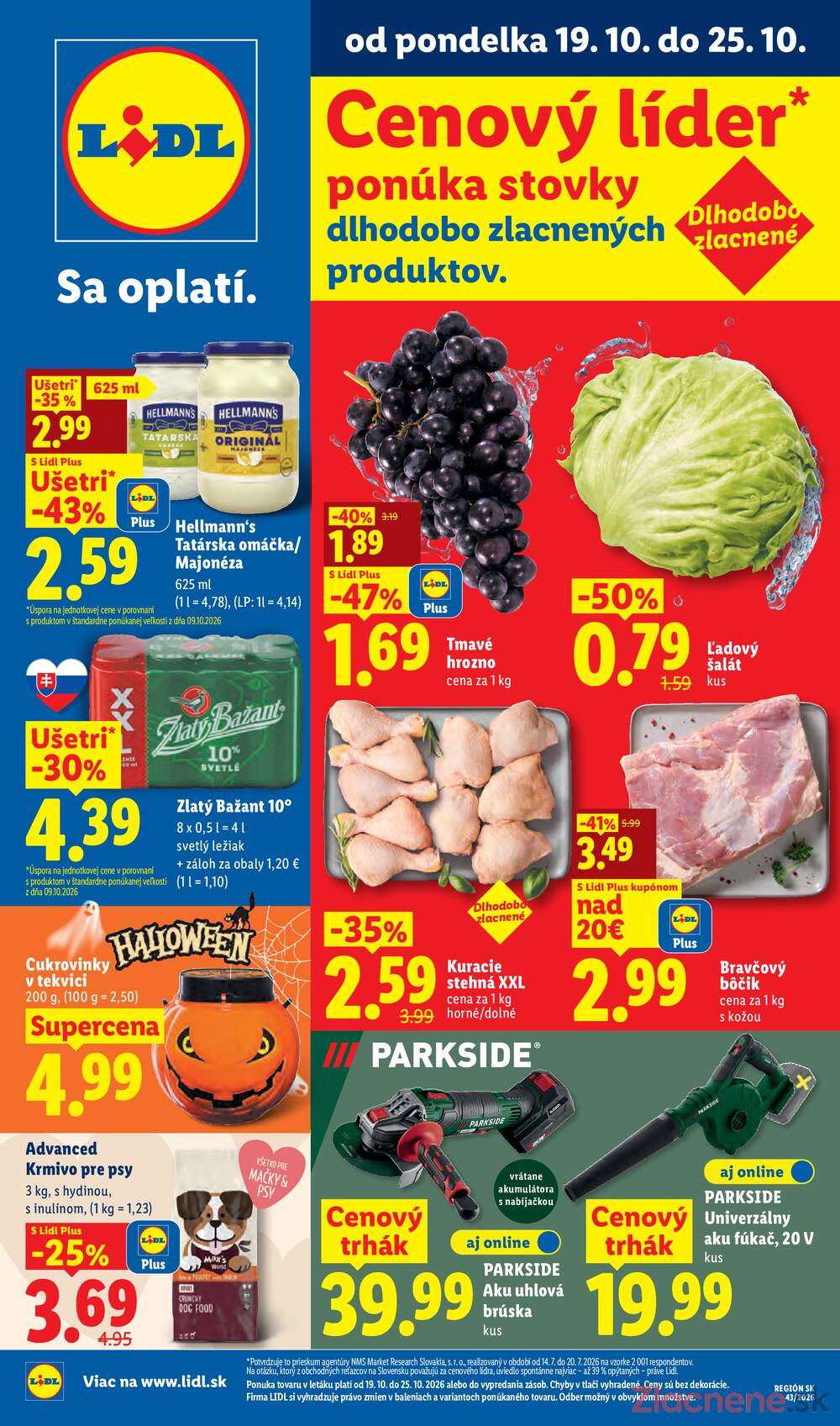 Lidl 19.10. - 25.10.