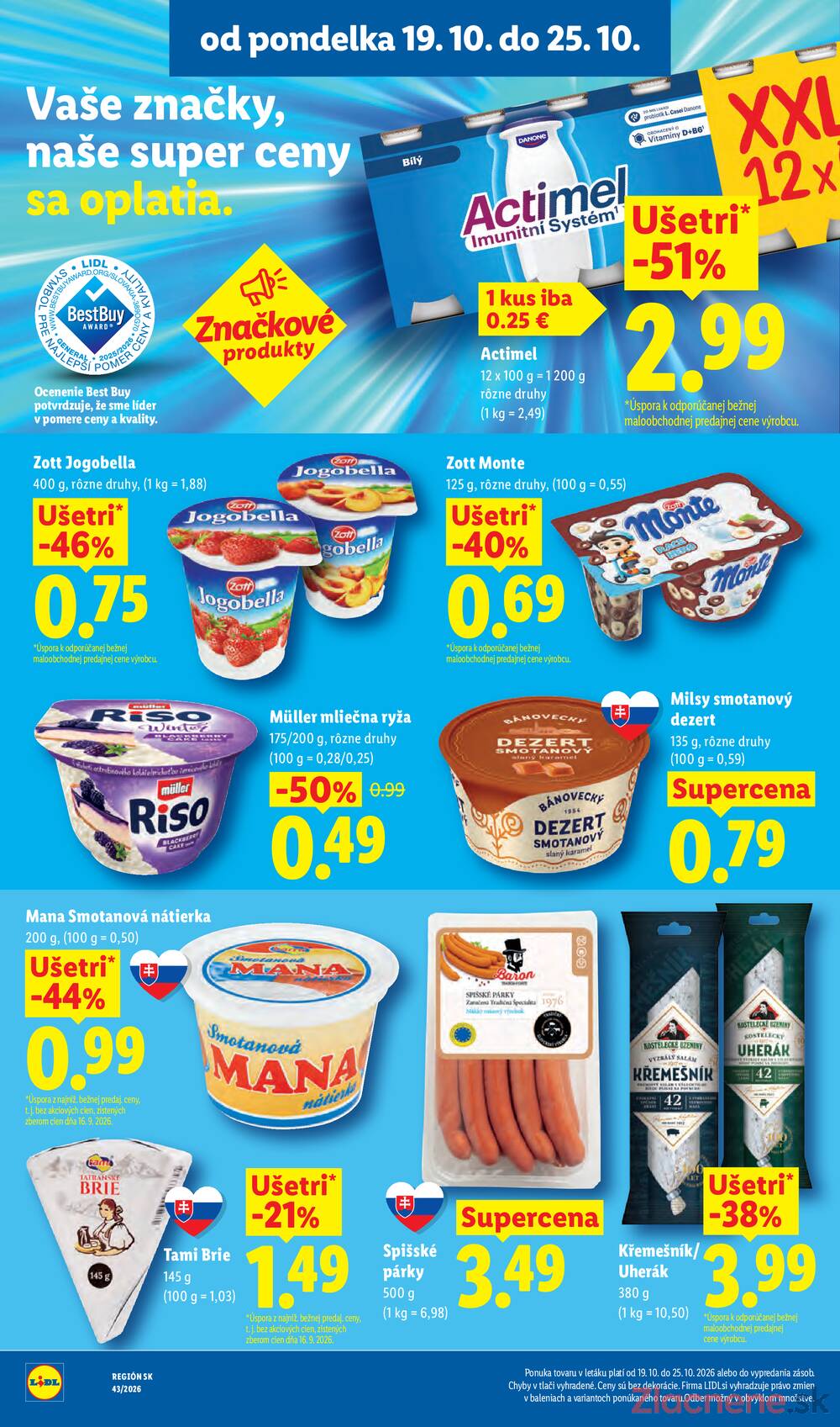 Lidl 19.10. - 25.10.
