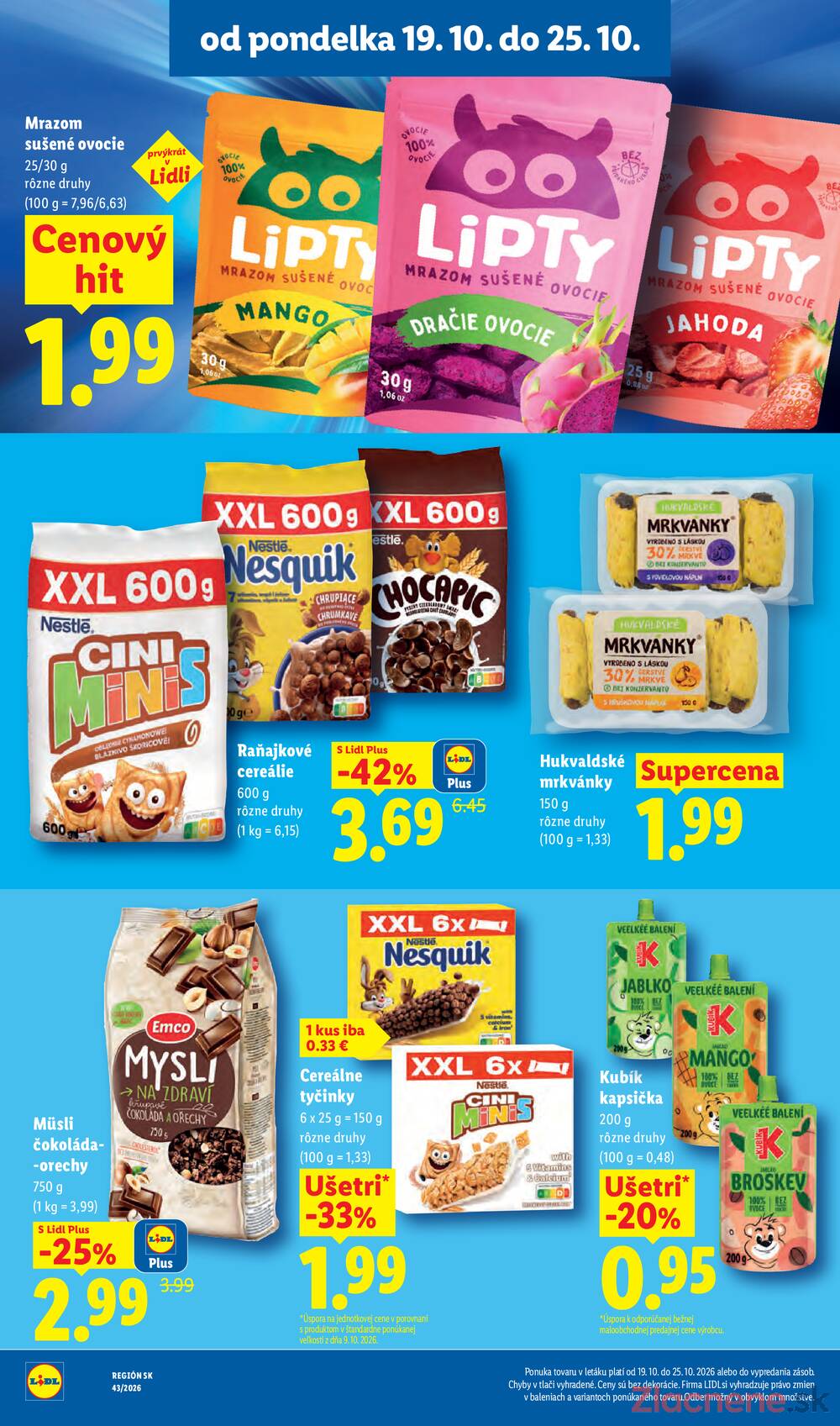 Lidl 19.10. - 25.10.