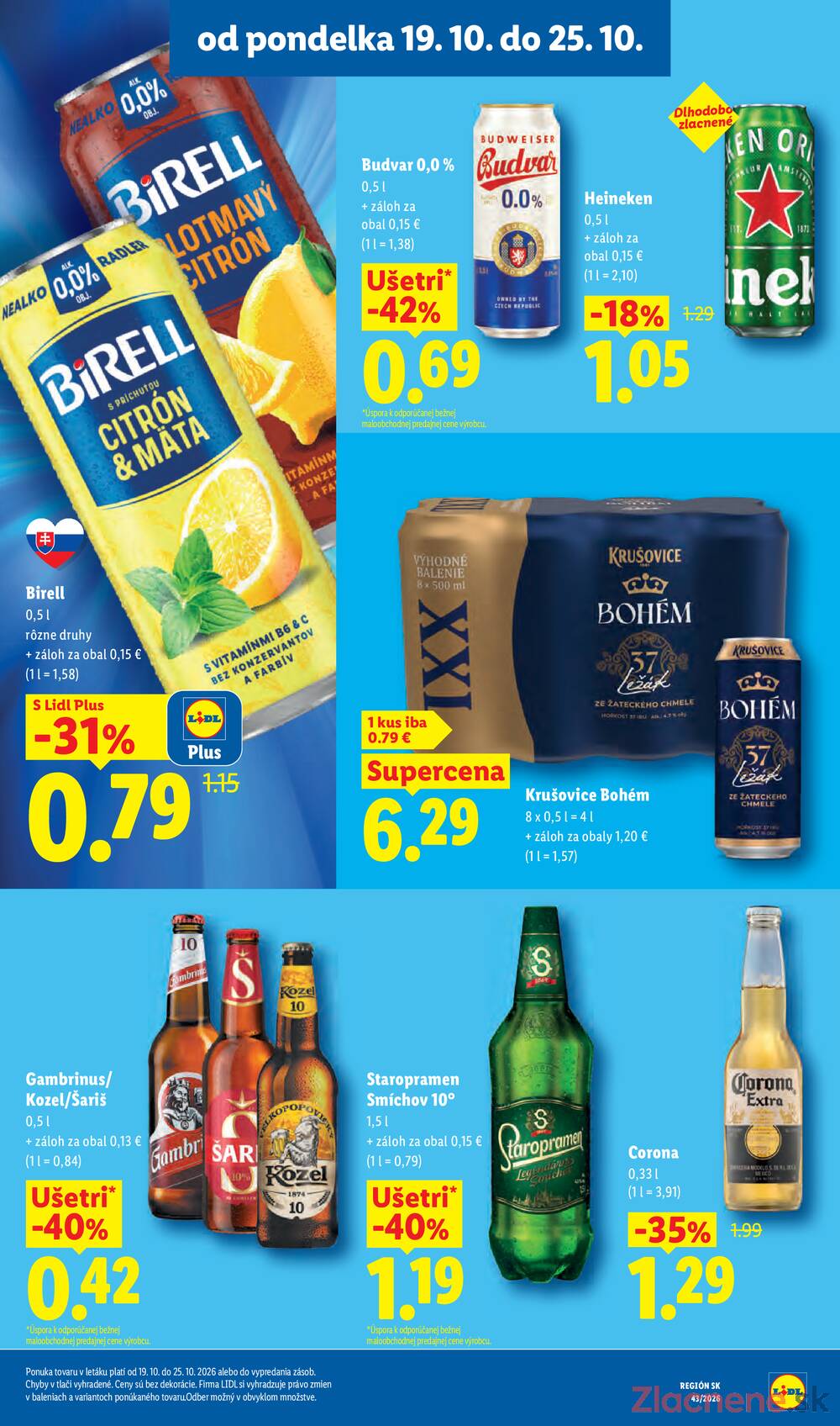 Lidl 19.10. - 25.10.