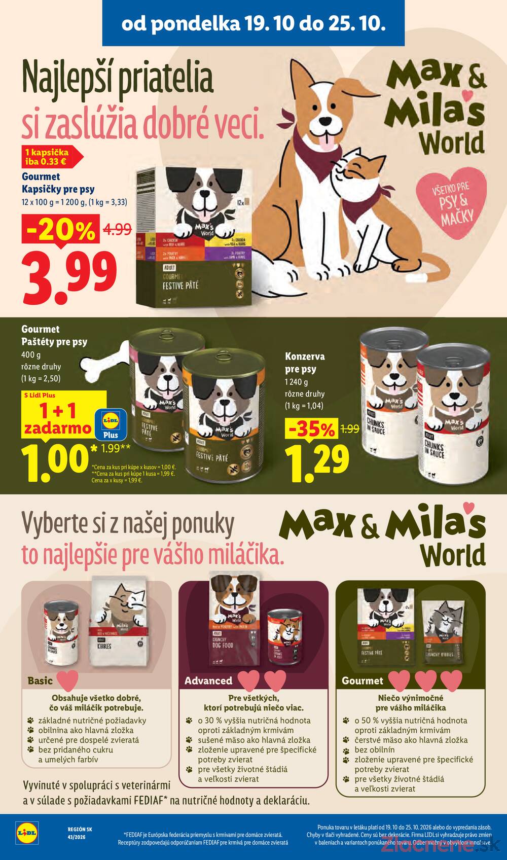 Lidl 19.10. - 25.10.