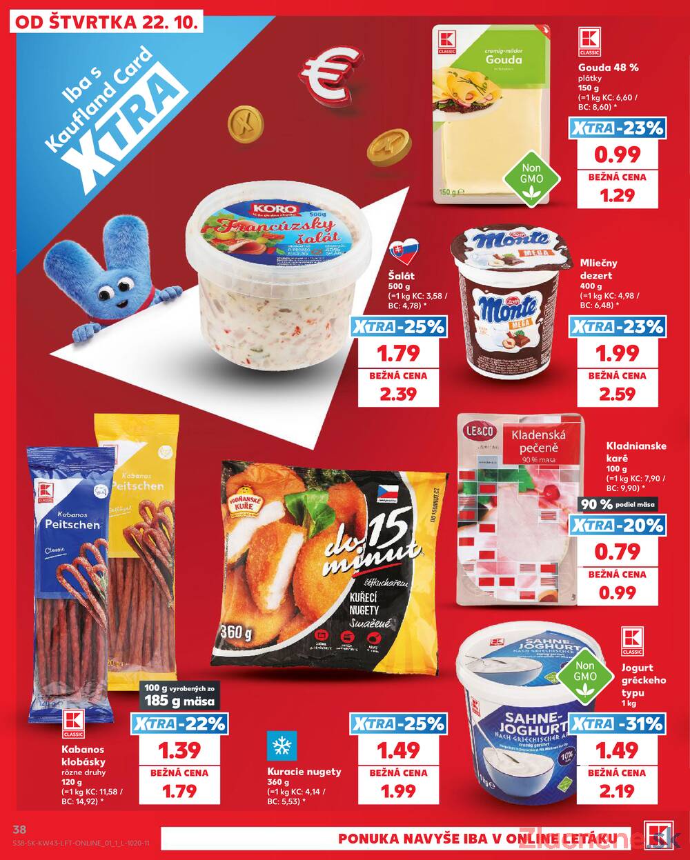 Kaufland 22.10. - 28.10. - Kaufland Bytča