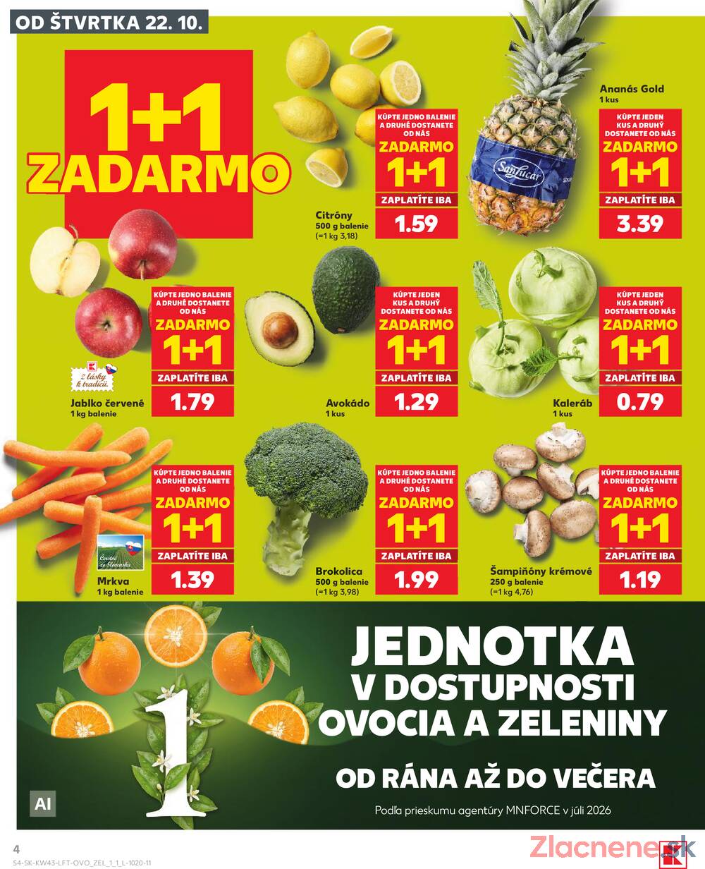 Leták Kaufland - Kaufland 22.10. - 28.10. - Kaufland Dubnica nad Váhom - strana 4 Leták Kaufland - Kaufland 22.10. - 28.10. - Kaufland Dubnica nad Váhom - strana 4