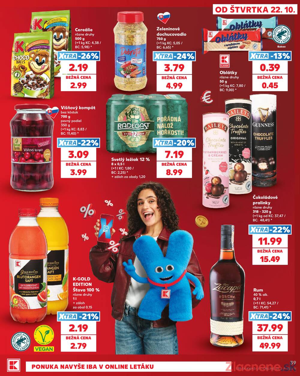 Kaufland 22.10. - 28.10. - Kaufland Dubnica nad Váhom
