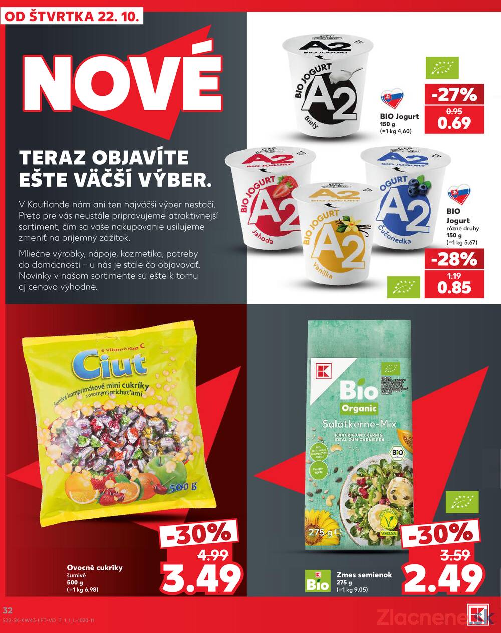 Kaufland 22.10. - 28.10. - Kaufland Vranov nad Topľou