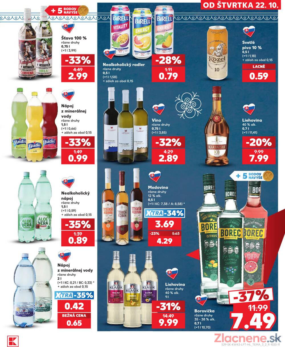 Leták Kaufland - Kaufland 22.10. - 28.10. - Kaufland Rimavská Sobota - strana 29 Leták Kaufland - Kaufland 22.10. - 28.10. - Kaufland Rimavská Sobota - strana 29