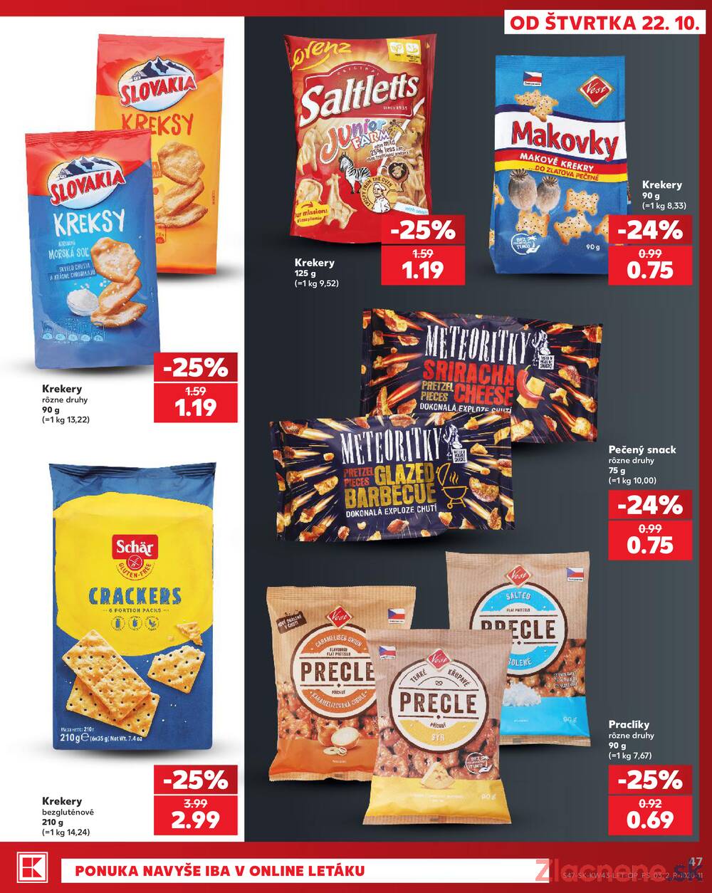 Kaufland 22.10. - 28.10. - Kaufland Stará Ľubovňa