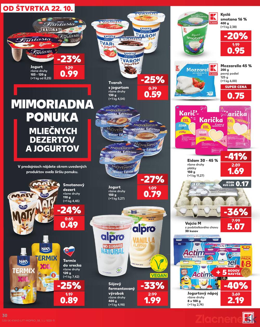 Kaufland 22.10. - 28.10. - Kaufland Rožňava