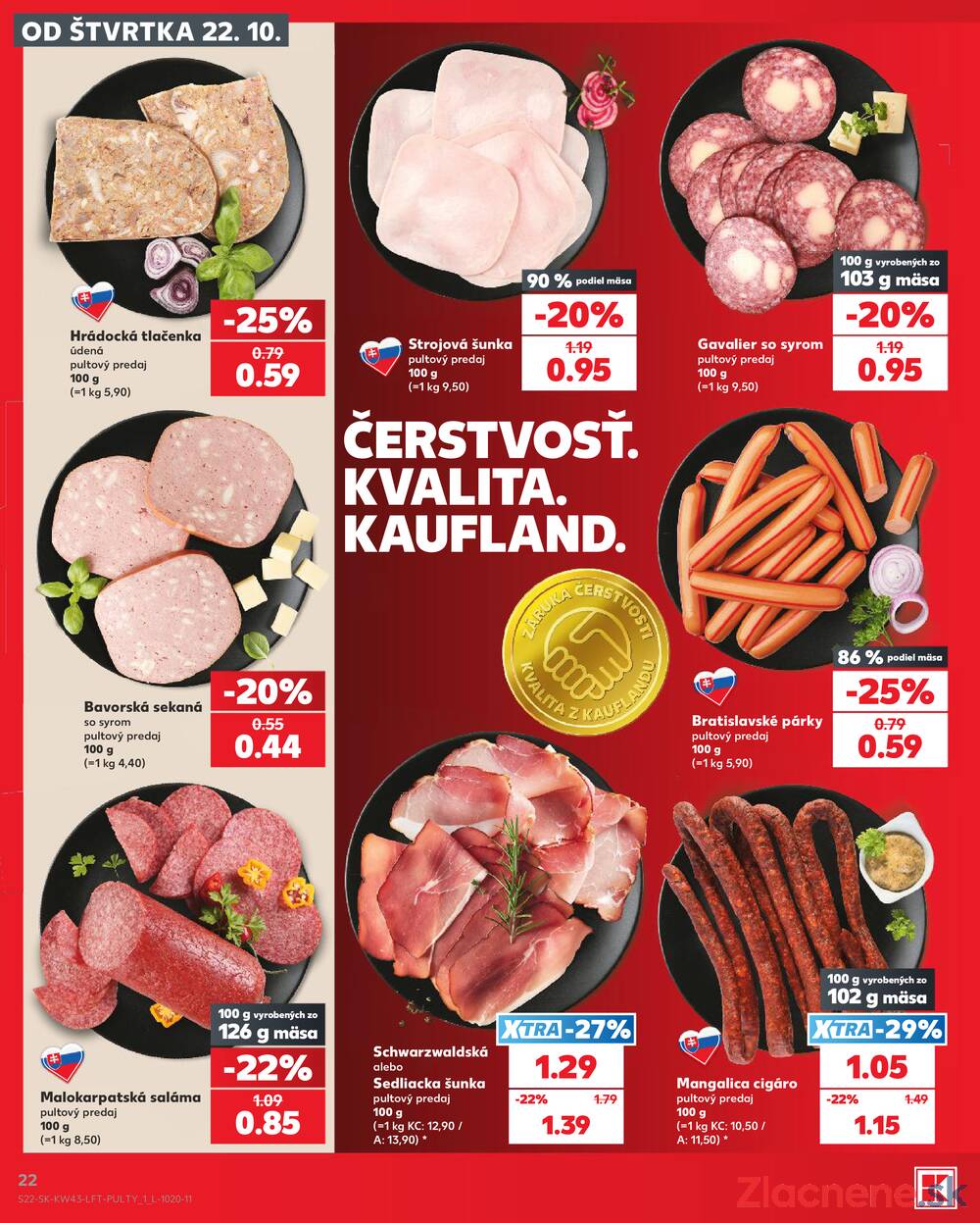 Kaufland 22.10. - 28.10. - Kaufland Veľký Meder