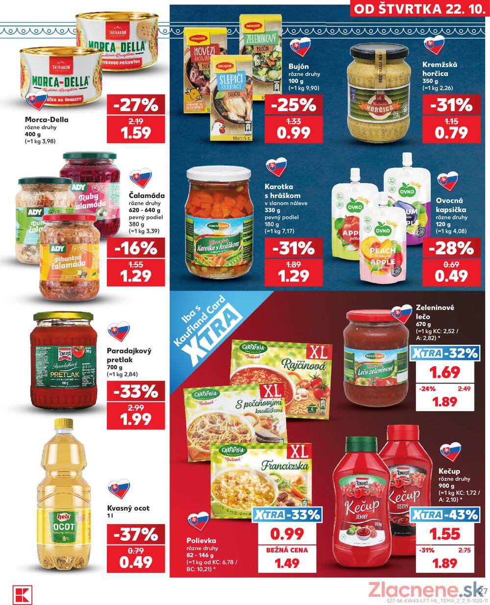 Kaufland 22.10. - 28.10. - Kaufland Veľký Meder