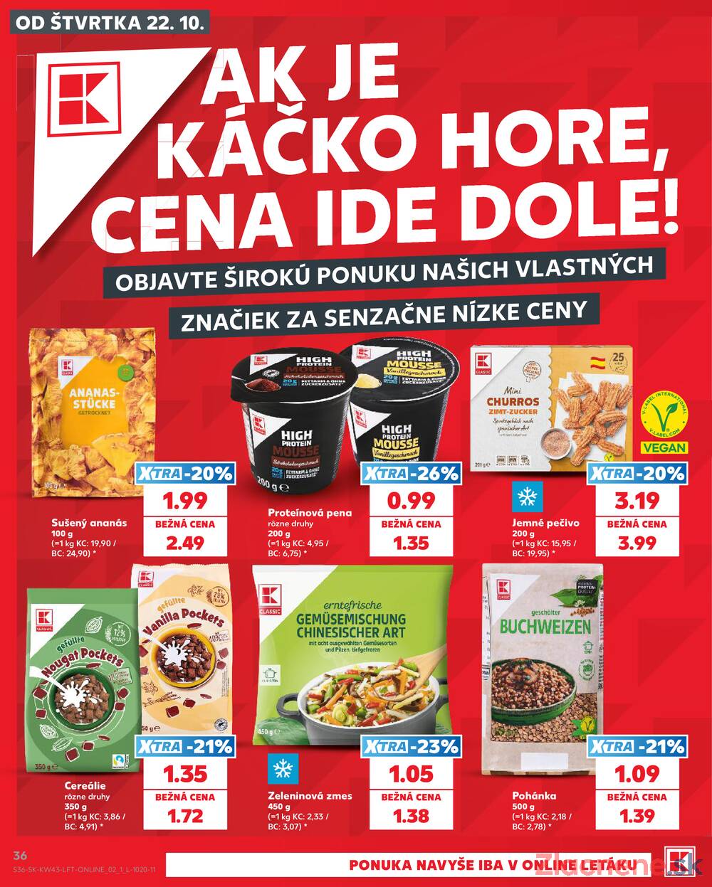 Kaufland 22.10. - 28.10. - Kaufland Veľký Meder