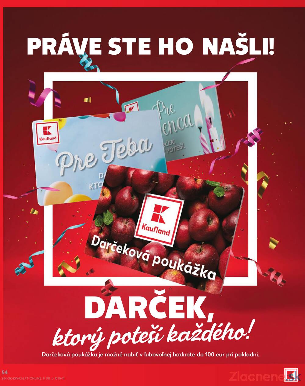 Kaufland 22.10. - 28.10. - Kaufland Veľký Meder