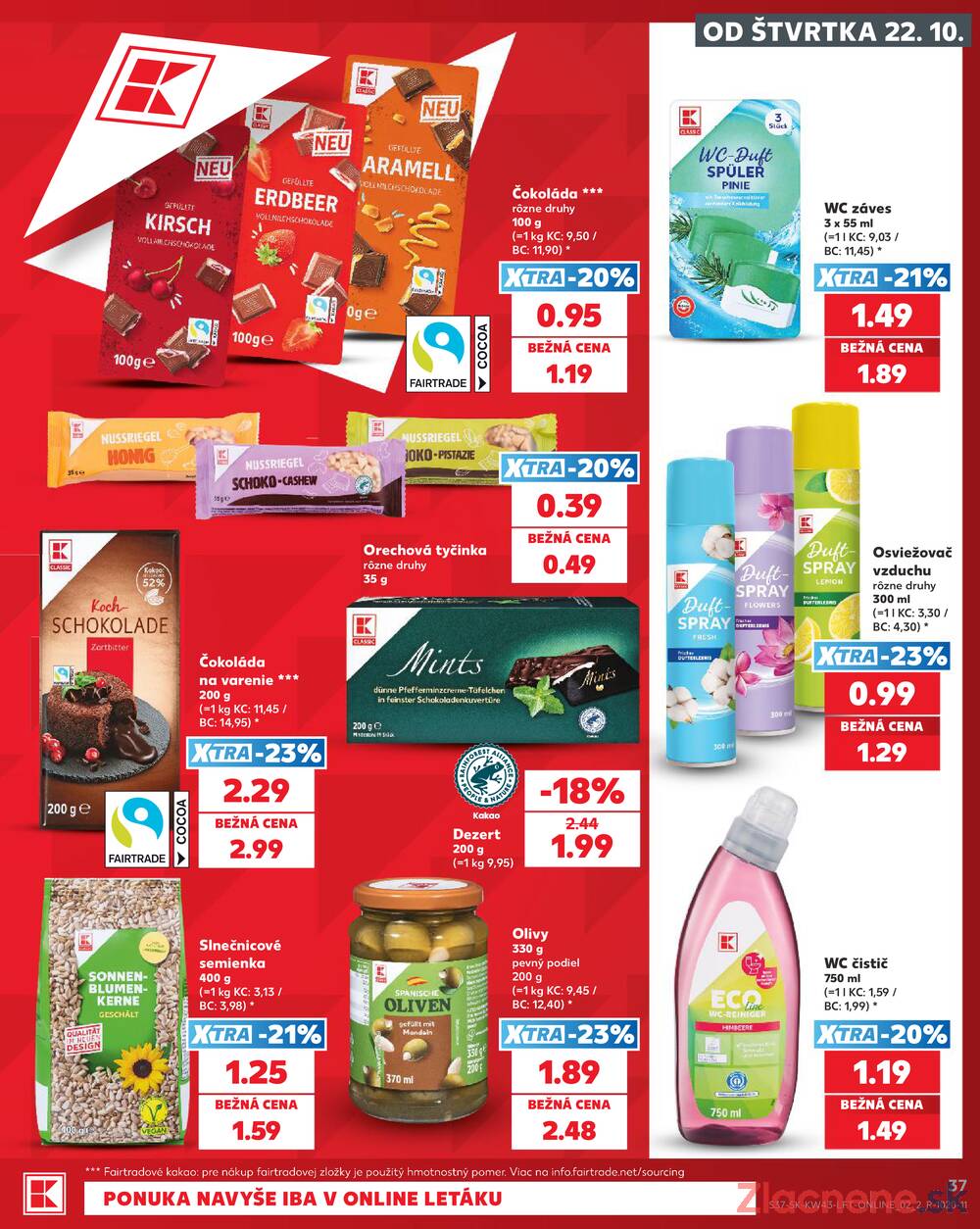 Kaufland 22.10. - 28.10. - Kaufland Bánovce nad Bebravou
