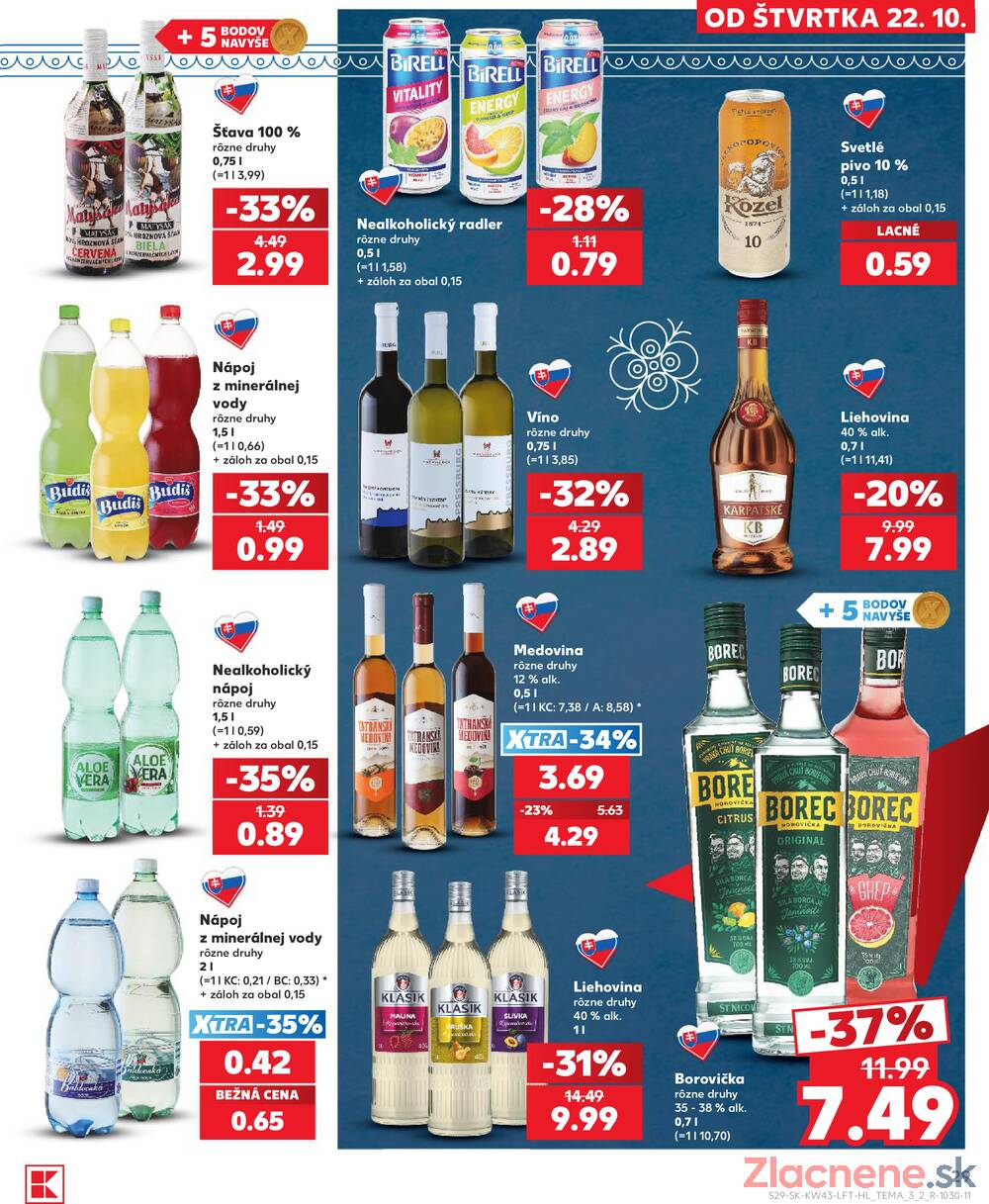 Kaufland 22.10. - 28.10. - Kaufland Košice - Nad Jazerom